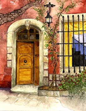 Belle Rouge Door - Kathryn Taylor